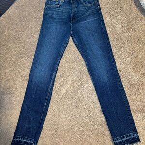 Zara Indigo Denim Pants